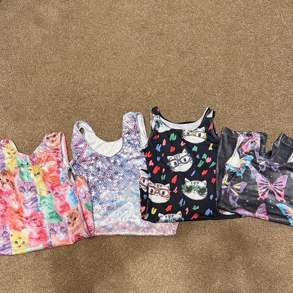 Colorful Kids leotards